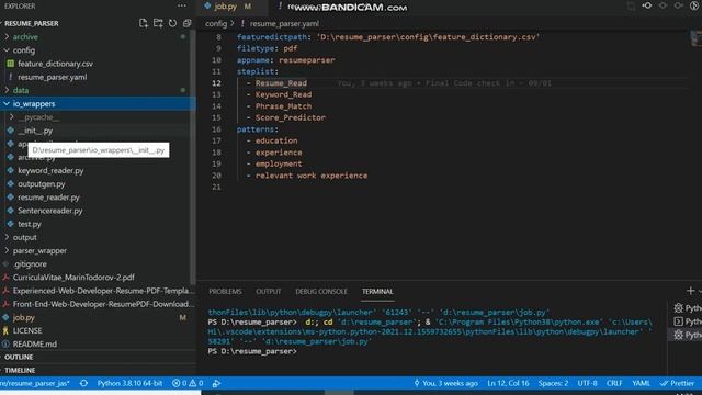 Resume Parsing Pipeline Overview смотреть онлайн