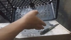 самая простая снасть для добычи мотыля