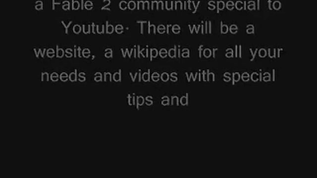 New Fable 2 Community смотреть онлайн