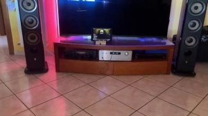 Rotel RA 1592 MKII with Focal Aria 926 dinamic and speed test.