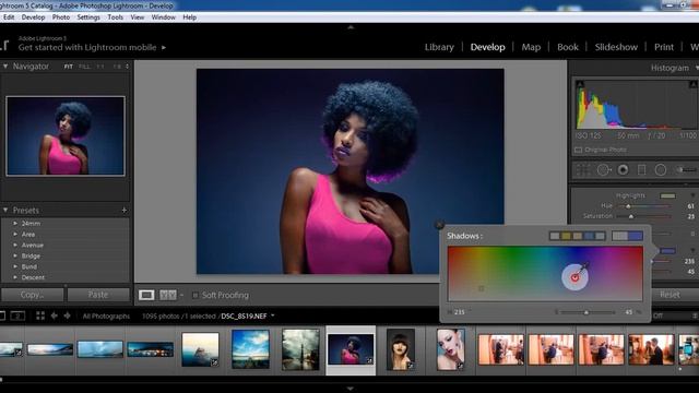 Как обрабатывать фотографии в Lightroom и создавать Preset смотреть онлайн