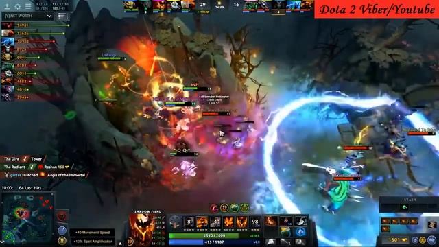Dota 2 Shadow Fiend New Trick Soul Collection Early Game смотреть онлайн