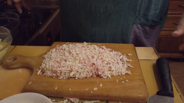 Салаты из крабовых палочек. Три очень необычных рецепта. Вкусно. Быстро. Просто. смотреть онлайн