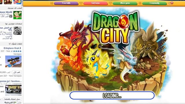 Stop loading problem in the game Dragon City смотреть онлайн