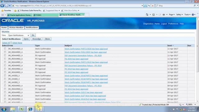 Oracle EBS - Suite R12 Procure-to-pay Part 4 ( Create Work Confirmation ) HD смотреть онлайн