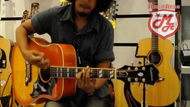 epiphone dove pro(MusicArms) смотреть онлайн