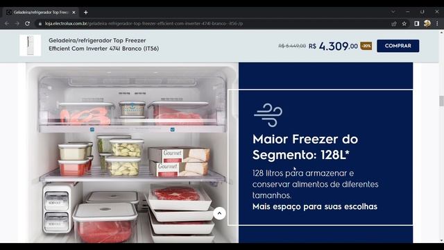 ESTE LANÇAMENTO VOCÊ VAI GOSTAR DE CONHCER - Geladeira/refrigerador Electrolux Inverter 474l (IT56) смотреть онлайн