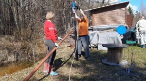 самодельный сваекрут или как закрутить винтовые сваи самому)