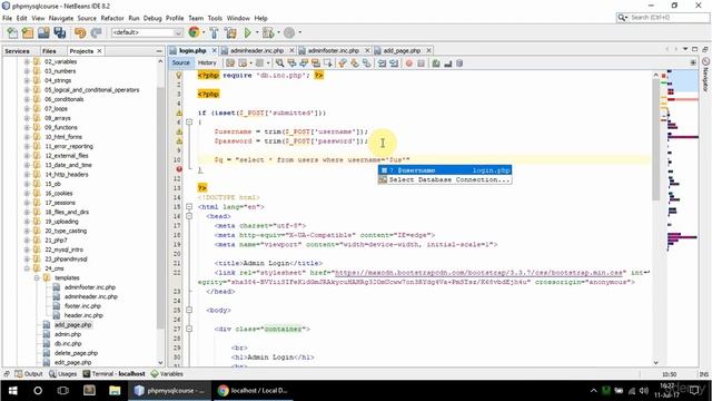69 cms admin login - PHP and MySQL beginner to developer смотреть онлайн