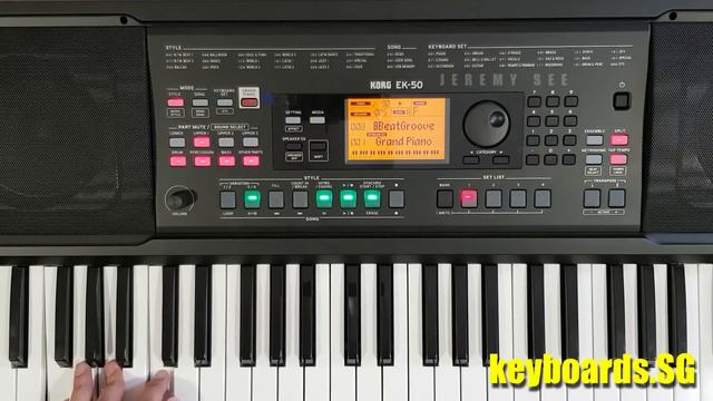 Korg EK-50 Styles Demo | 8 Beat & 16 Beat Group 1 смотреть онлайн