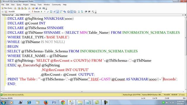 Learn Writing Dynamic SQL sp_ExecuteSQL Vs EXEC - SQL Server смотреть онлайн