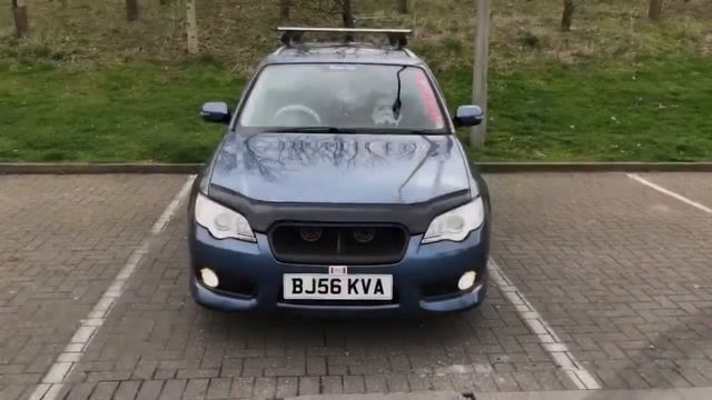 Subaru Legacy Yellow Fog Lights смотреть онлайн