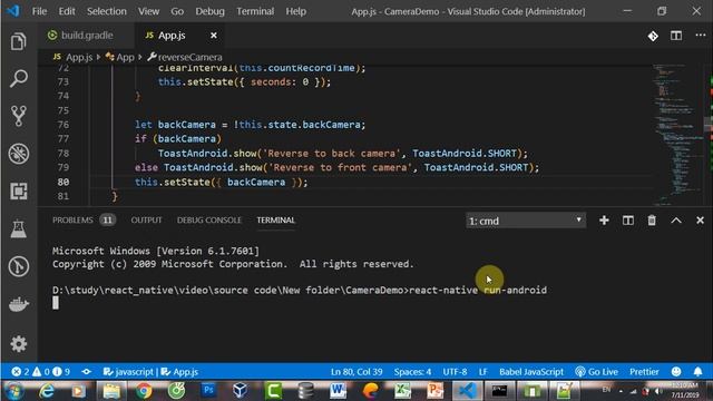 #23.2 Camera demo on Android | Part 2 смотреть онлайн