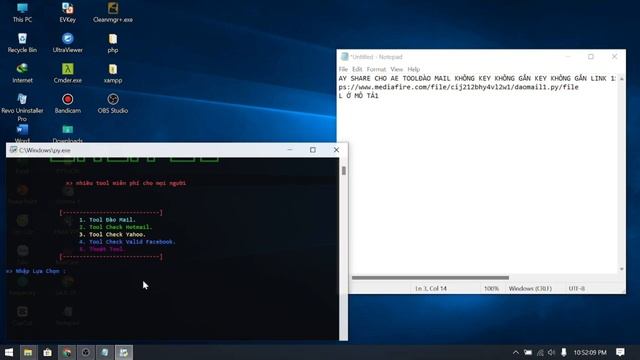 TOOL ĐÀO MAIL PYTHON смотреть онлайн