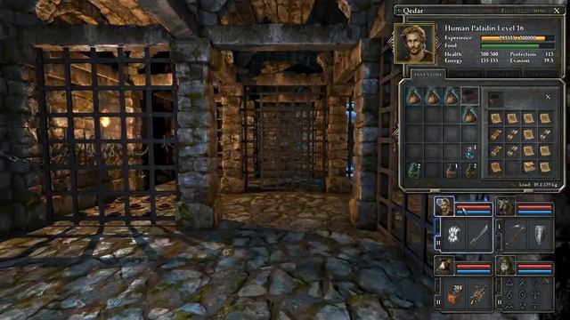Legend Of Grimrock II-Final\Last Adventure-серия №90-ч.2-Siren Deeps-секреты Old Tunnels-Черный дух смотреть онлайн