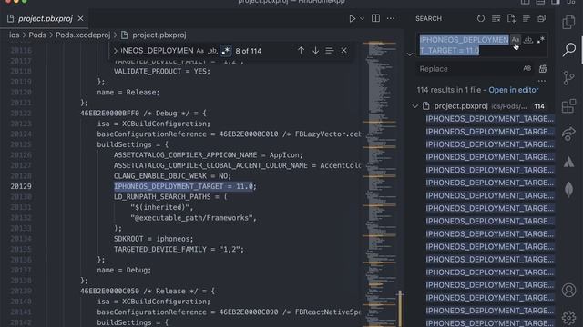 React Native FBReactNativeSpec 'value' is unavailable: introduced in iOS 12.0 смотреть онлайн