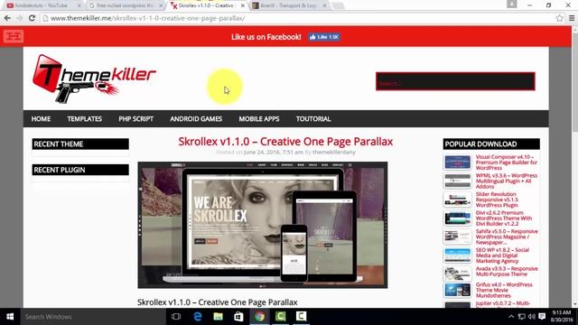 wordpress tutorials in hindi part 08 | All about Craked wordpress theme смотреть онлайн