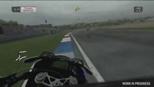 SBK 2011: Superbike World Championship - Rainy Track Gameplay смотреть онлайн