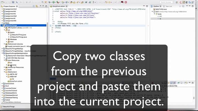 JavaEE Web App 15 Web App 02 Data Input Form смотреть онлайн