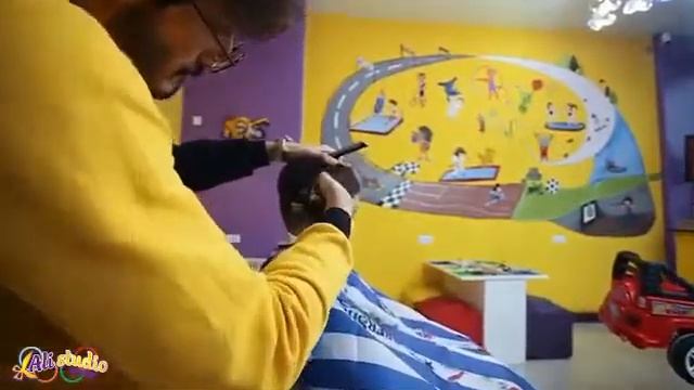 Детская Парикмахерская Али Студио в Баку смотреть онлайн