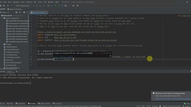 PYTORCH | ARGUMENT COMMAND LINE IN PYTHON смотреть онлайн