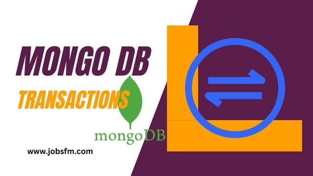 MongoDB Transactions смотреть онлайн
