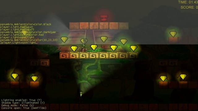 Penumbra - 2D lighting and soft shadows in MonoGame смотреть онлайн