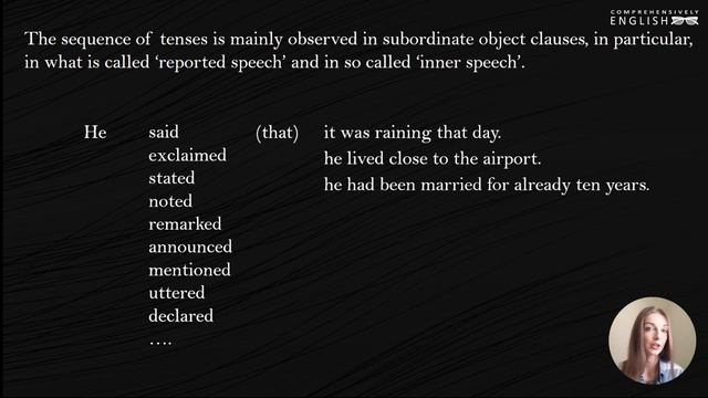 Sequence of Tenses // English Grammar Lessons смотреть онлайн