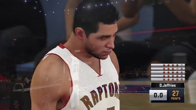 All 30 Points in 3 Point Contest in NBA 2K15! смотреть онлайн