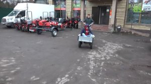 Самоходный транспортер для мотоблока ТПМ-400 ПРО