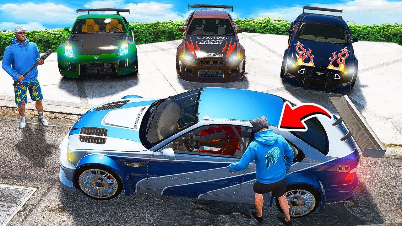 УГНАЛ СПРЯТАННЫЕ МАШИНЫ БОССОВ ИЗ ВСЕХ ЧАСТЕЙ NFS ДЛЯ РАЙЛЮХИ ГТА 5 МОДЫ МУРКА смотреть онлайн