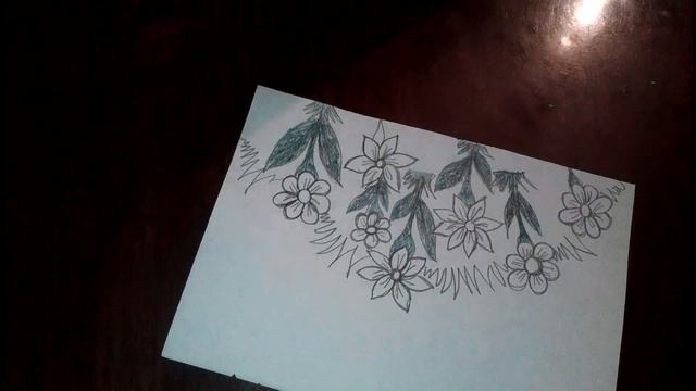 HOW TO DRAW A GLADE WITH FLOWERS / CÓMO DIBUJAR UN CLARO CON FLORES / NOUS DESSINONS DES FLEURS смотреть онлайн