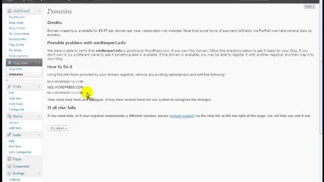 Wordpress, how to add a custom domain to your blog смотреть онлайн
