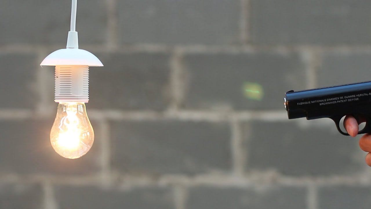 What can Airsoft Gun do? | Airsoft Gun vs Light bulb смотреть онлайн