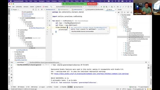 Use GraphQL in a Kotlin Multiplatform Mobile Project w/ Jetpack Compose & SwiftUI | Brighton Kotlin смотреть онлайн
