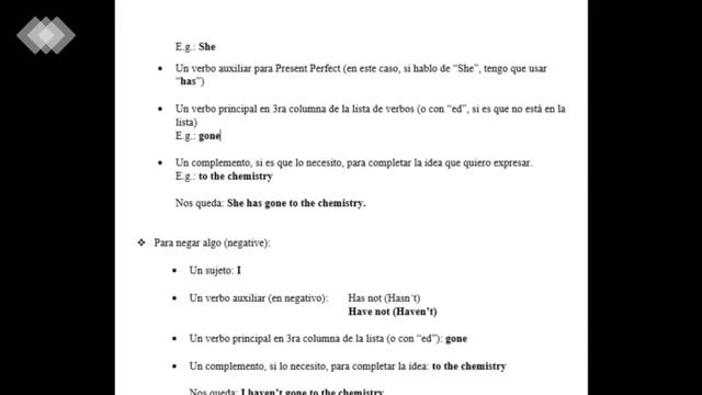 Present Perfect Simple смотреть онлайн