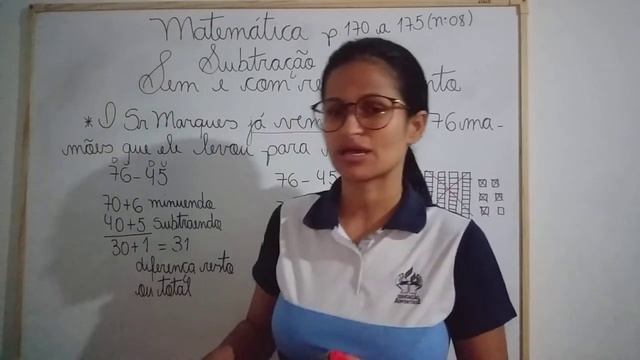 Matemática p.170 a 175/Subtração. смотреть онлайн