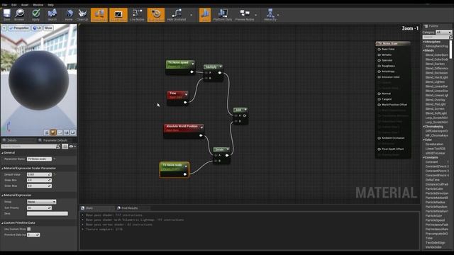 How To Create A TV Noise Effect in UNREAL - Tutorial смотреть онлайн