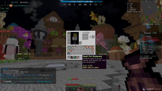 OP SOTW ON BRAND *NEW* PRISON SERVER AS A DEFAULT! | Minecraft Prison | OpLegends смотреть онлайн