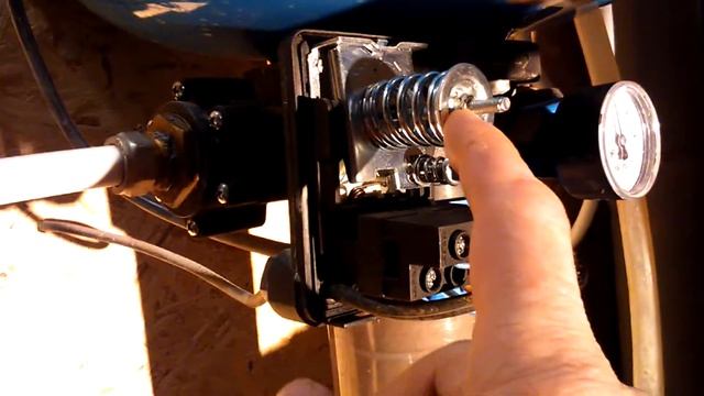 Настройка реле давления в системе водоснабжения смотреть онлайн