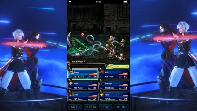 Final Fantasy Brave Exvius: pain in a ass battle Architeuth (13) смотреть онлайн