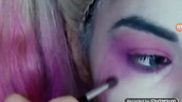 Макияж ***ХАРЛИ КВИН***Делаем с помощью подруги Насти. смотреть онлайн