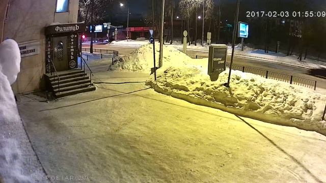 Видеокамера IP IVM-2337-POE. AR0237+HI3516D. H.264/H.265. Улица, ночь. смотреть онлайн