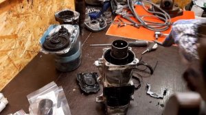 Перфоратор Макита HM5210C ремонт ствола, работает но не крутит бур