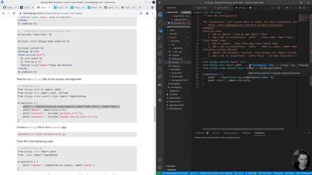 [live] Django quick-start project (open-source) смотреть онлайн