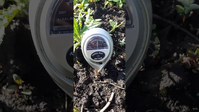 Измеритель кислотности почвы pH 3в1 влажности и освещенности грунта с медным щупом ЕТП - 302 смотреть онлайн