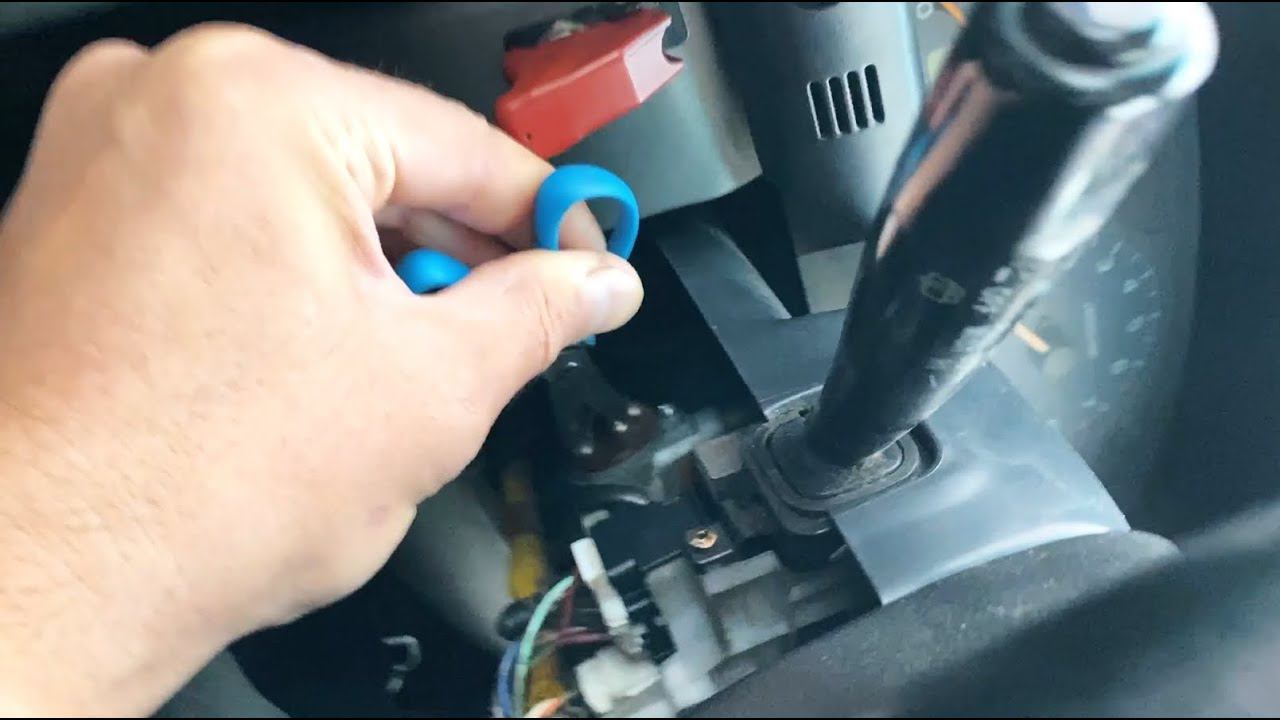 Как завести Субару ножницами ? показываю смотреть онлайн