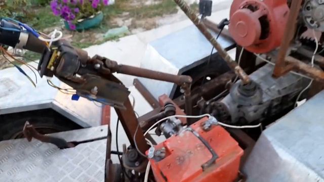 Мини трактор 4х4 переломка для чистки снега смотреть онлайн