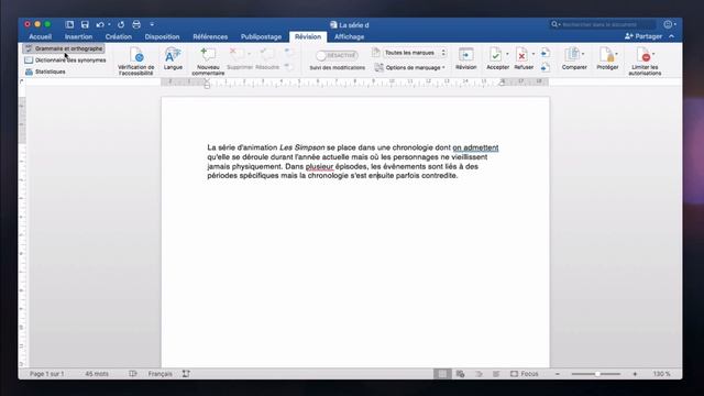 Word 2016 - Utiliser le correcteur orthographique смотреть онлайн