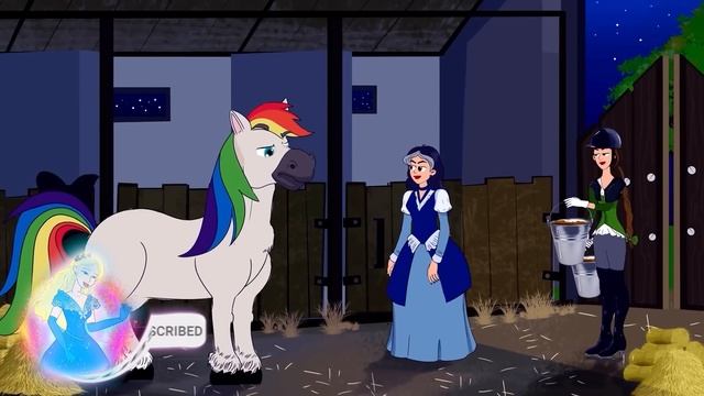 Принцесса Золушка - Соревнование пони | KONDOSAN На русском - Сказки для детей - Pусский сказки смотреть онлайн